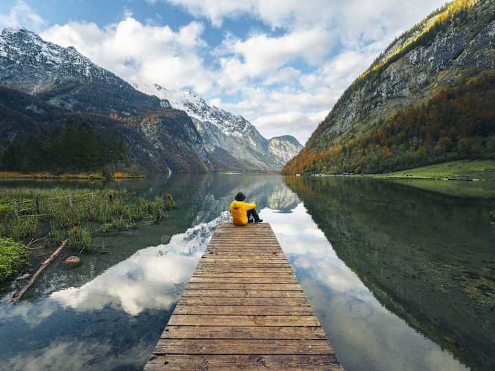 Cover image for Embracing The Serenity: A Journey Into The Heart Of Nature