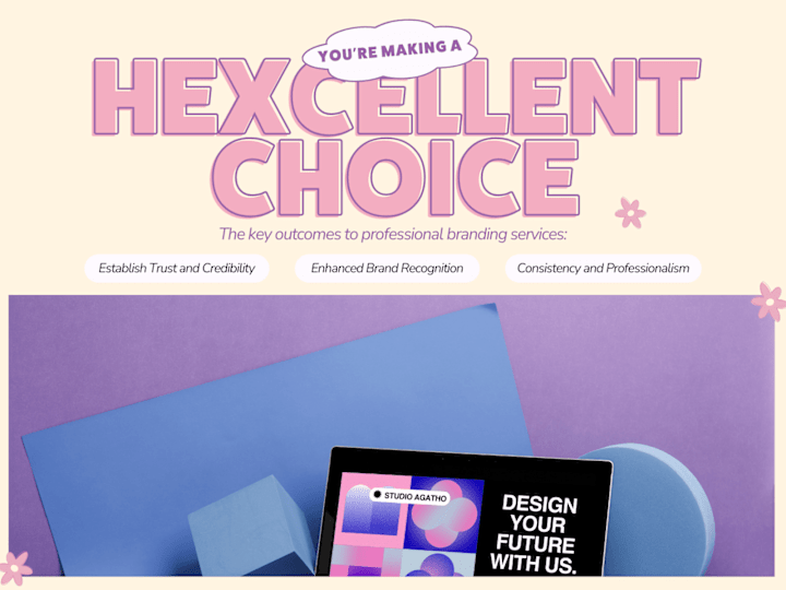 Cover image for Hexcellent Choice - Brand Identity Suite