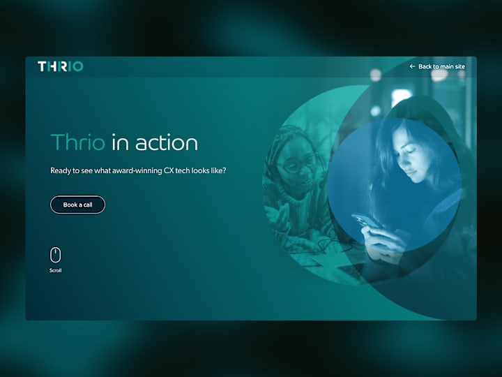 Cover image for Thrio in action - Webflow Development