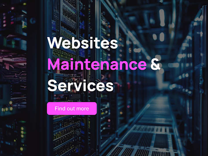 Cover image for  Website Maintenance