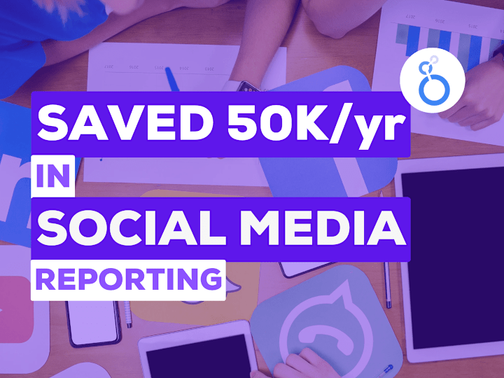 Cover image for Marketing Agency saves $50K/yr with Social Media Reports