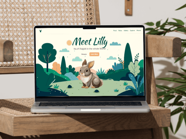 Cover image for Lilly's Leap: A Heartwarming Website for a Rescued Bunny