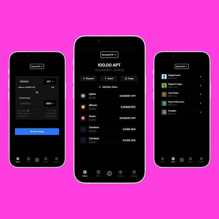 Cover image for Fletch Wallet Web3 - Website and Mobile App Designed in Figma