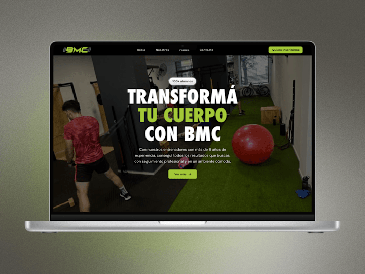 Cover image for Framer Web Development - BMC - Gym