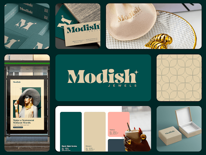 Cover image for Modish Jewels Brand Identity