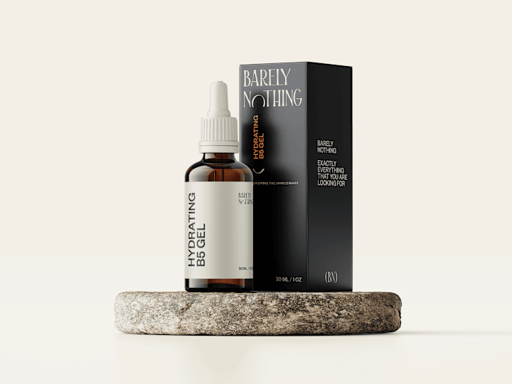 Cover image for Barely Nothing -  Skincare Brand Identity & Packaging Design