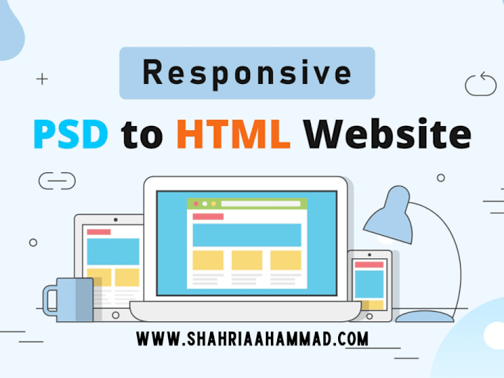 Cover image for I will be your frontend developer using HTML,CSS, bootstrap,js