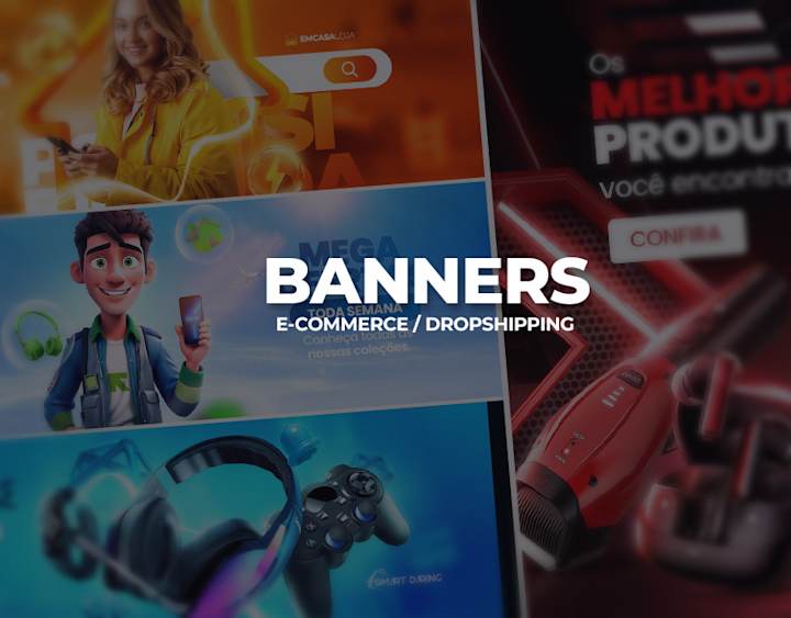 Cover image for Banners - Ecommerce & Dropshipping on Behance