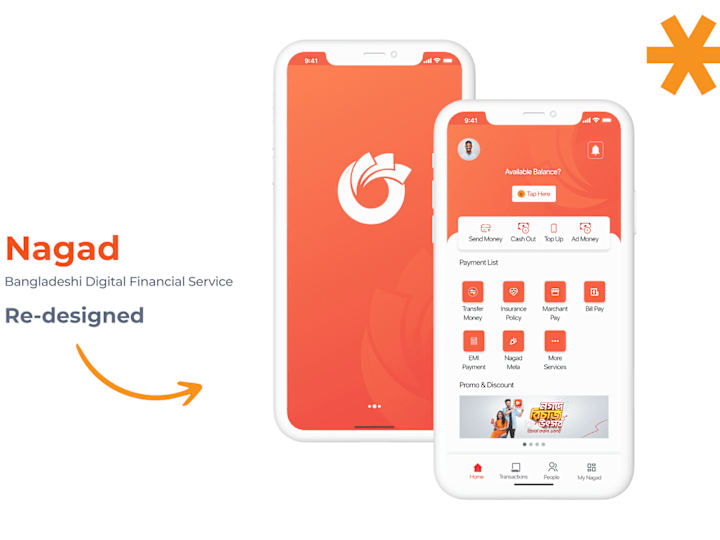 Cover image for Bangladeshi Leading Digital Financial Service Nagad Re-designed