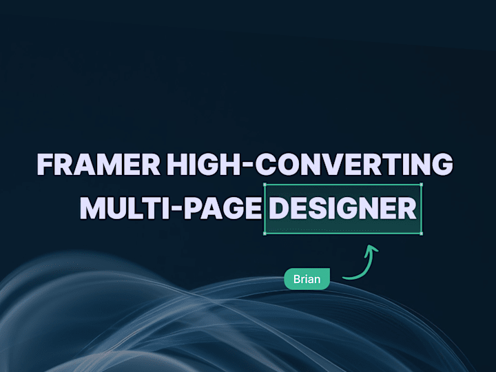 Cover image for Multi-Page Website in Framer