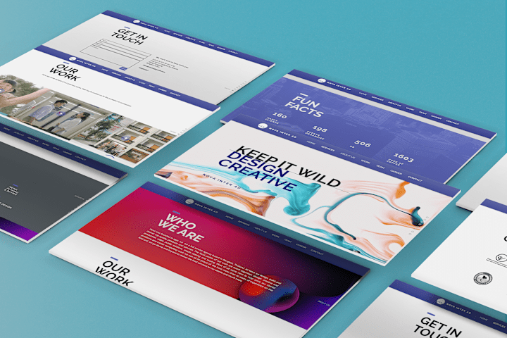 Cover image for Web Design for Nova Creative Agency