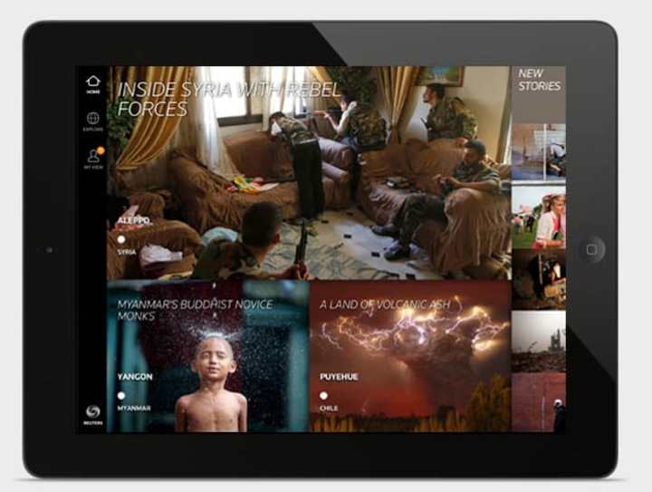 Cover image for ‘The Wider Image’ App by Reuters
