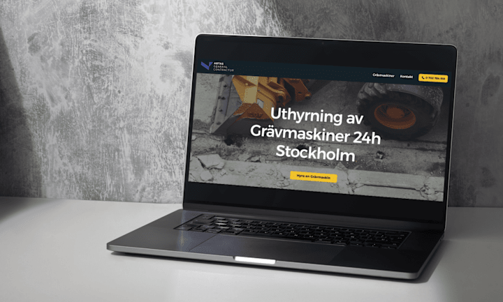 Cover image for Framer Website for a Swedish Construction Company