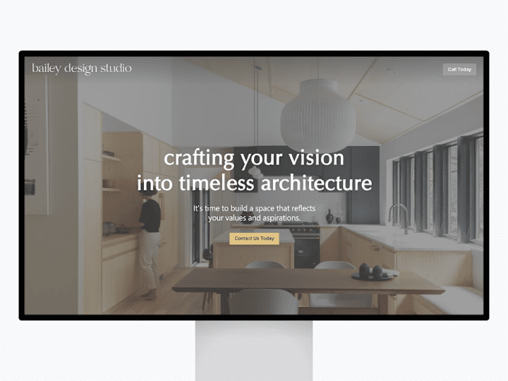 Cover image for Framer Website: Bailey Design Studio