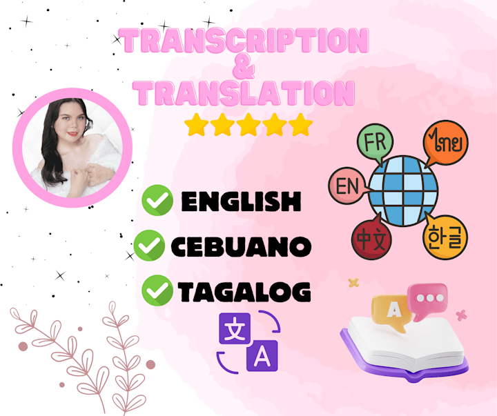 Cover image for ENGLISH-TAGALOG Translation Project