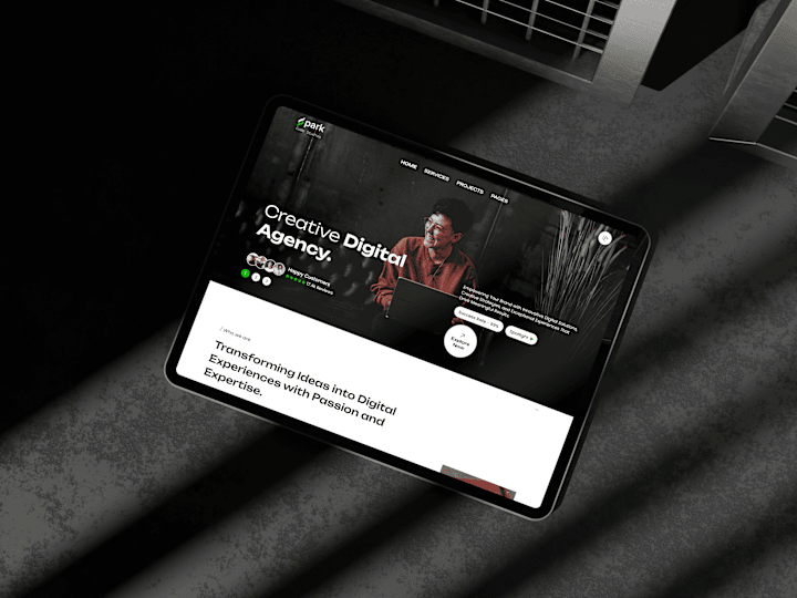 Cover image for Agency Website Design