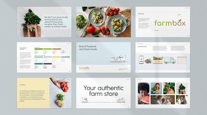 Cover image for Farmbox - Rebranding design