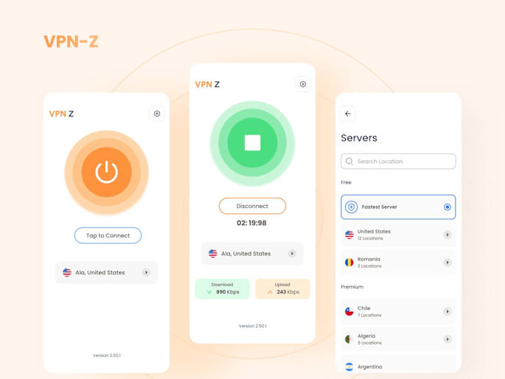 Cover image for VPN-Z - VPN Mobile App