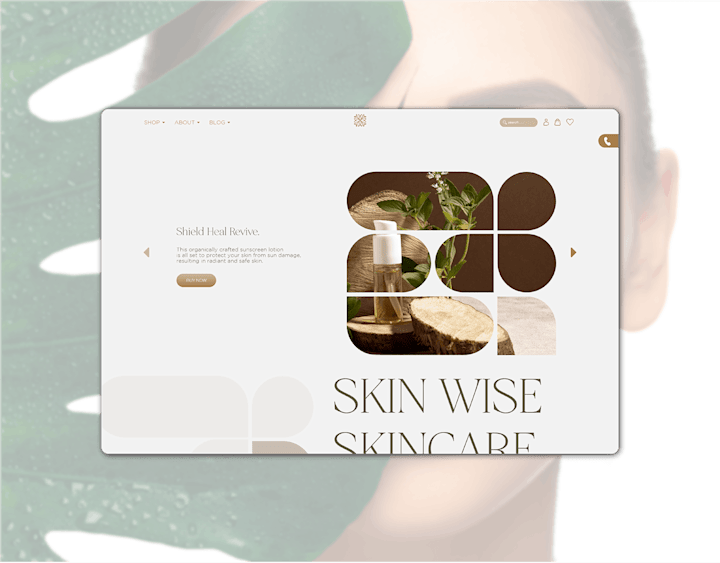 Cover image for Landing Page Design For a Skin Care Brand 