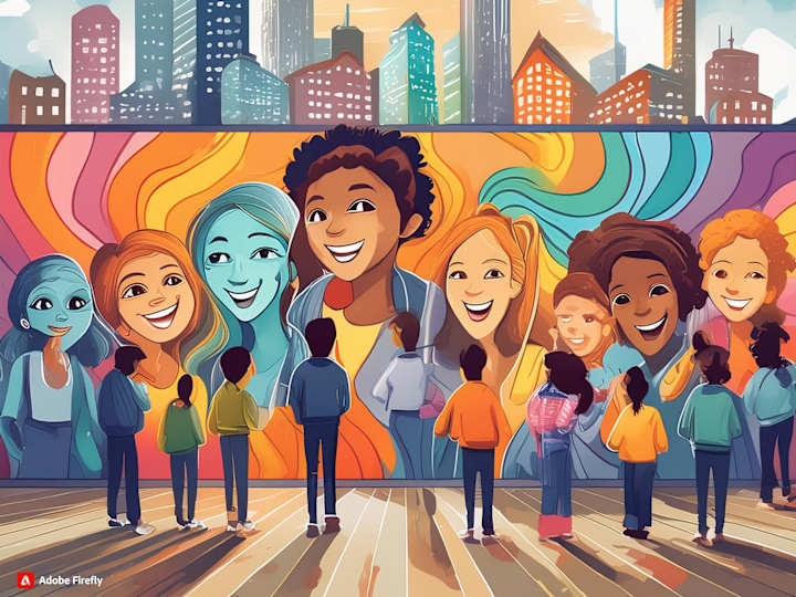 Cover image for Creative Canvas: Empowering Youth Through Art
