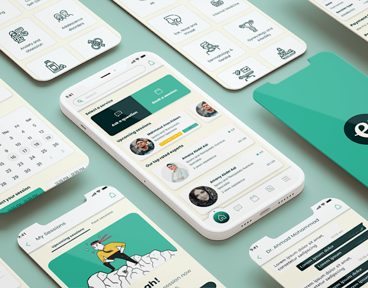 Cover image for Comprehensive Design For Online Medical Consultation App 