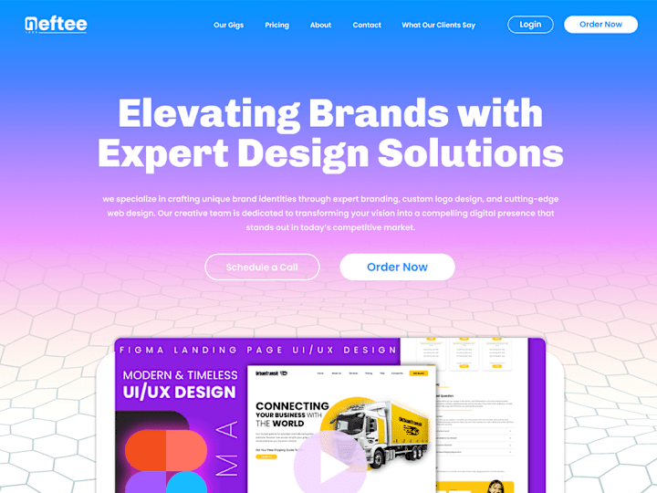 Cover image for I will design landing page or website UI using figma