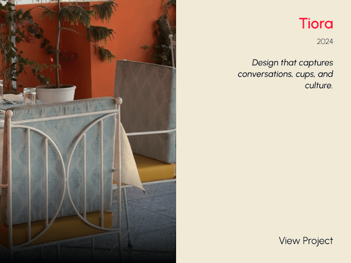 Cover image for Tiora – Art Direction, Branding, SMM, Website