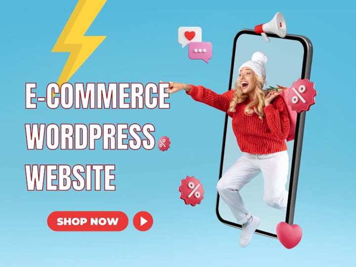 Cover image for E-commerce WordPress Website Development