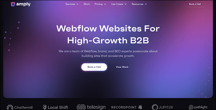 Cover image for 🥇Amply | US-based Webflow Agency