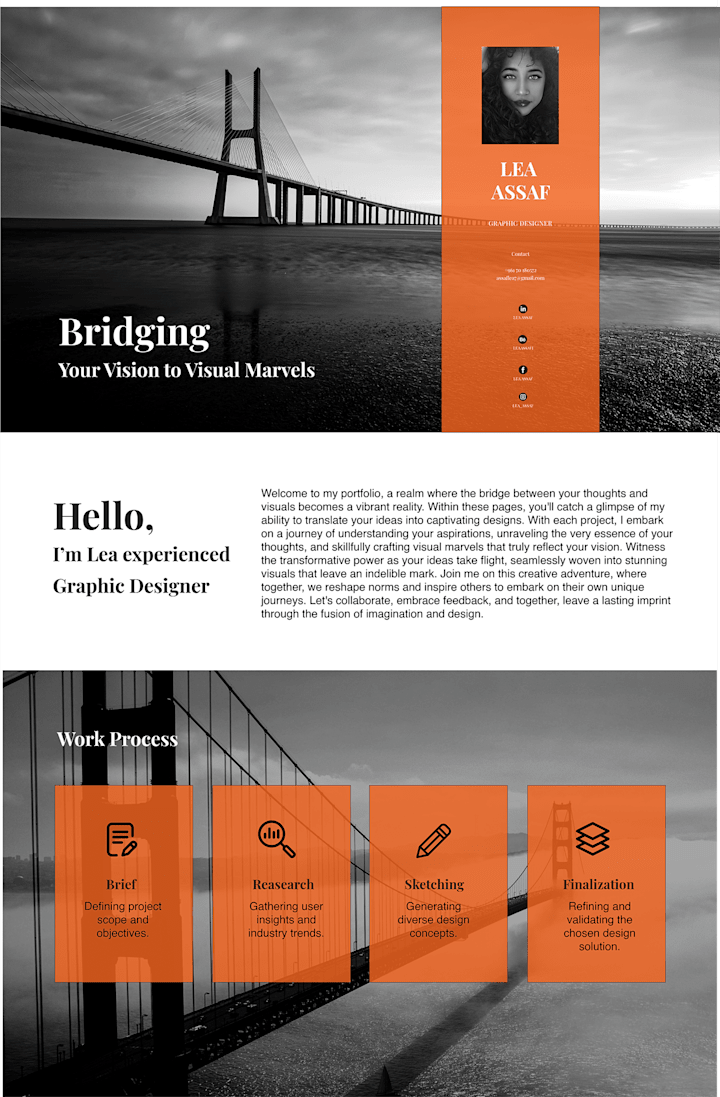Cover image for Portfolio - lea Assaf on Behance