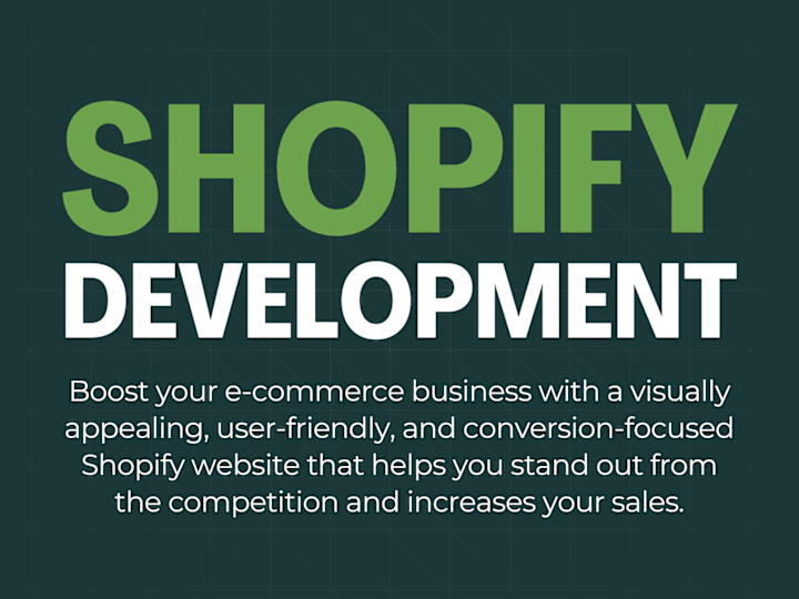 Cover image for Professional Shopify Store Setup & Customization