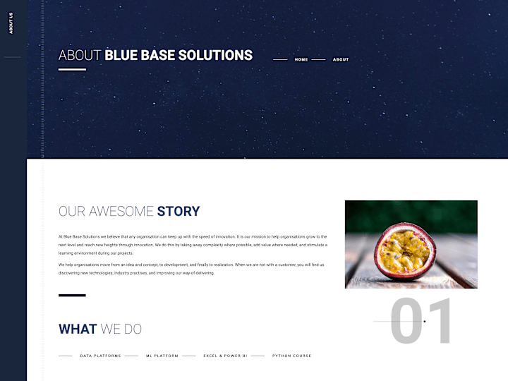 Cover image for Blue Base - Home
