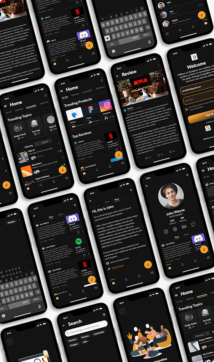 Cover image for An UI/UX Case Study : A Product Review App for Designers