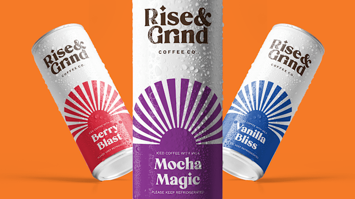 Cover image for Rise & Grind Coffee Co. - Iced Coffee Product Concept