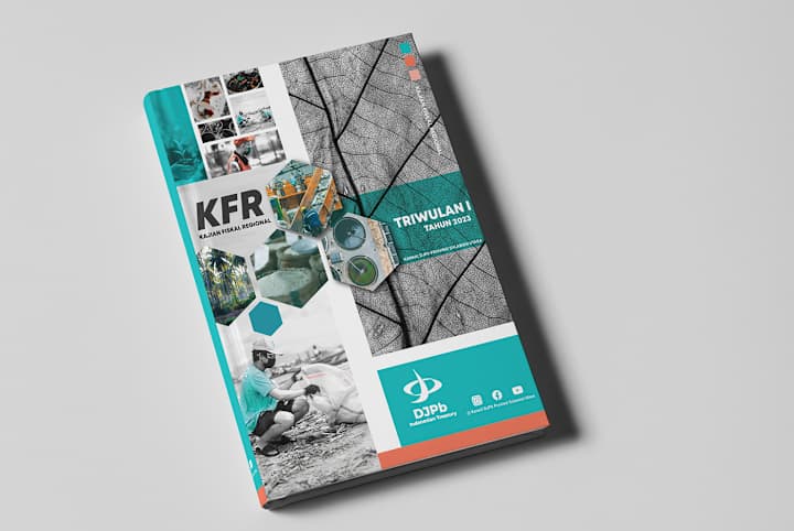 Cover image for Book Layout Design - Kajian Fiskal Regional TW I 2023 :: Behance