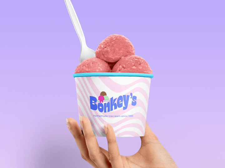 Cover image for Bonkey's Homemade Ice cream 