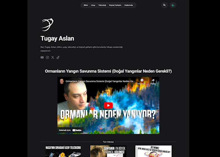 Cover image for tugayaslan.com