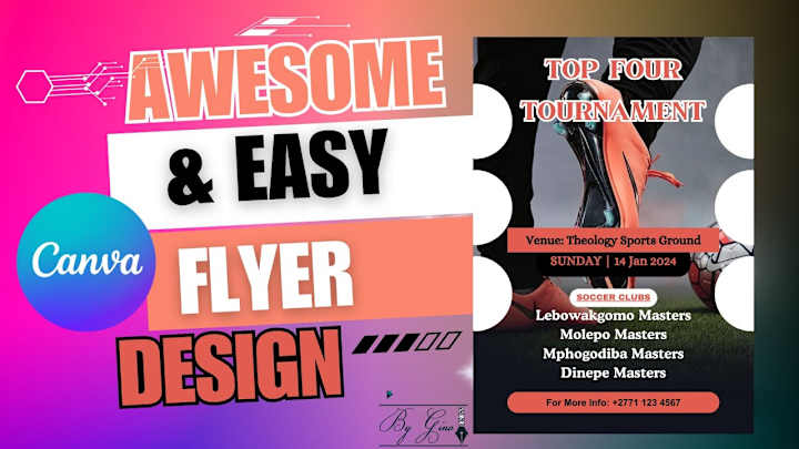 Cover image for Design an awesome flyer easy and quick - YouTube