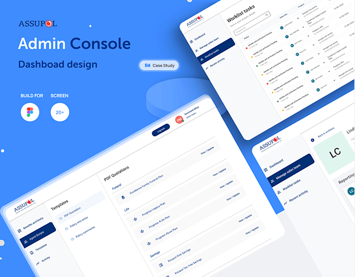 Cover image for Admin Console Designs :: Behance