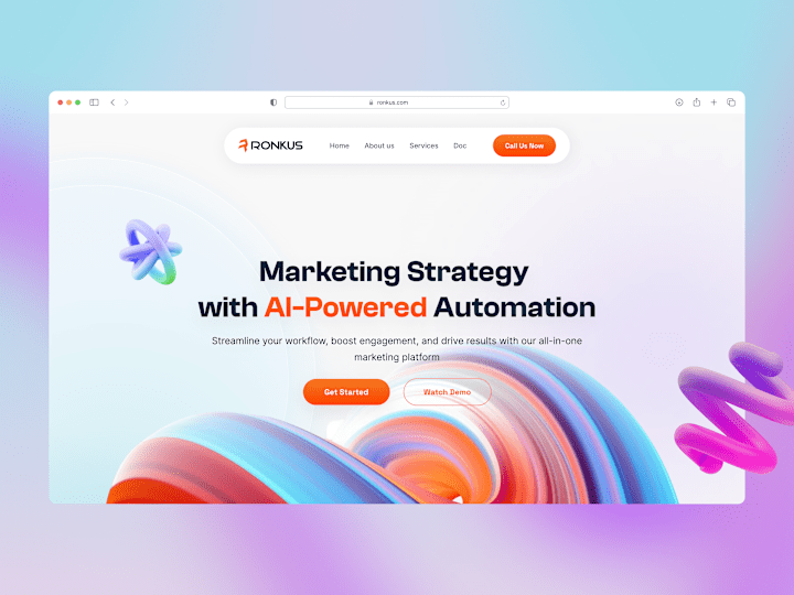 Cover image for Website UI/UX Design