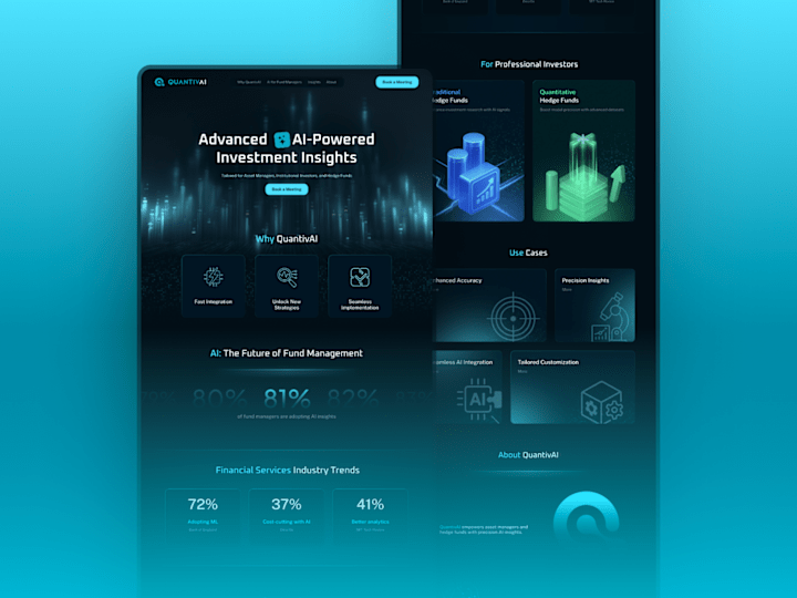 Cover image for QuantivAI (Design + Dev)
