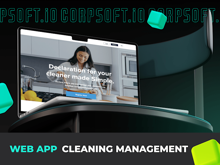 Cover image for Web application platform for declaring and insuring cleaners