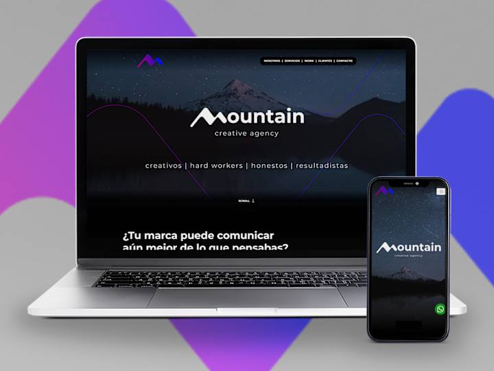 Cover image for Mountain Agency | Responsive Web Development