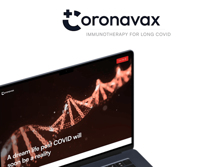 Cover image for Coronavax | Design, Copy and Framer Development 