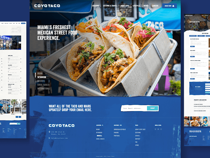 Cover image for Coyo Taco Website