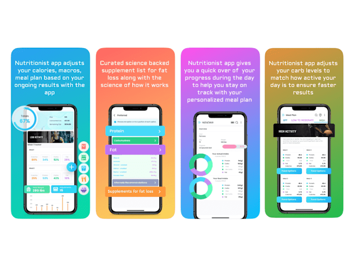 Cover image for Nutritionist - Fitness Mobile App Development