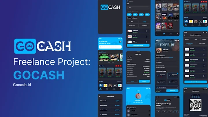 Cover image for Top Up Game Application - Gocash