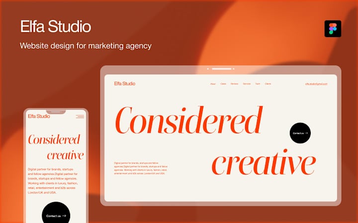 Cover image for Marketing Agency - Figma to Framer 