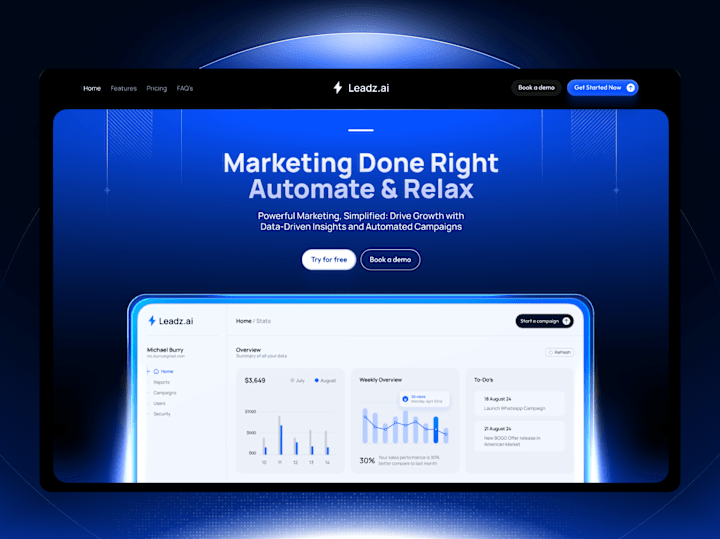 Cover image for Marketing Automation SaaS Platform