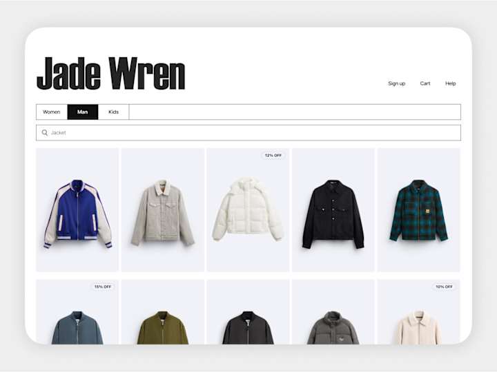 Cover image for Jade Wren - A Premium clothing brand